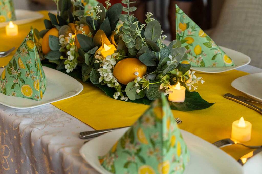 limoneno party buket s limoni masa decor 1